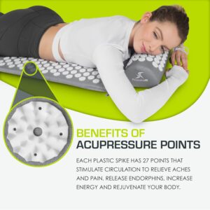 Acupressure Mat and Pillow Set for Pain Relief - Image 3