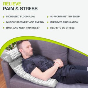 Acupressure Mat and Pillow Set for Pain Relief - Image 4