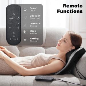 Back Massager Pillow Heating Function 15x13 Inch - Image 5