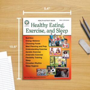 Healthy Eating Exercise Sleep Workbook Teens - Image 6