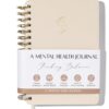 Mental Health Journal Daily 6-Month Beige