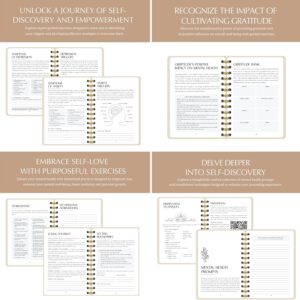 Mental Health Journal Daily 6-Month Beige - Image 5