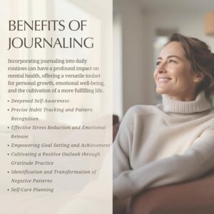 Mental Health Journal Daily 6-Month Beige - Image 7