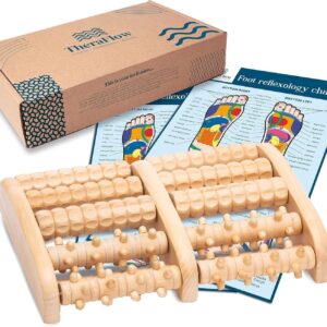 Wooden Foot Roller Acupressure Tool - Image 9